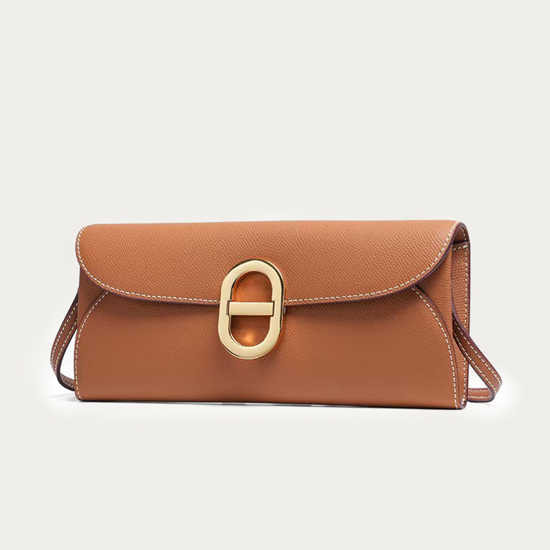 Luxury Bags Leather - Genuine Leather Pig Nose Design WOC