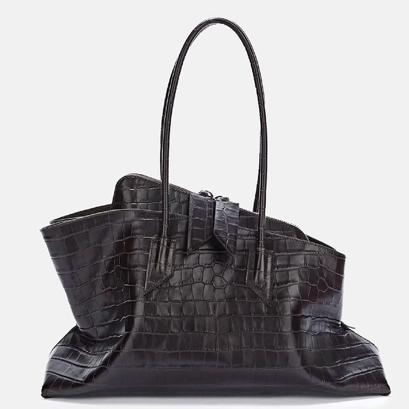 Retro Crocodile Pattern Large  - Luxury Bags Tote 评论和价格