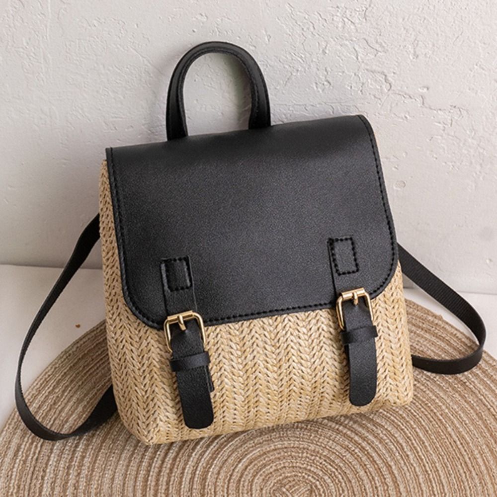 Versatile Bag PU Leather Straw - Luxury Bags Leather 评论和价格